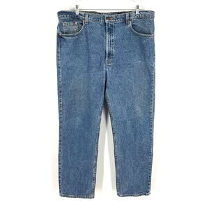 Levis 505 Men's Blue Jeans 42x30 Made In The USA
